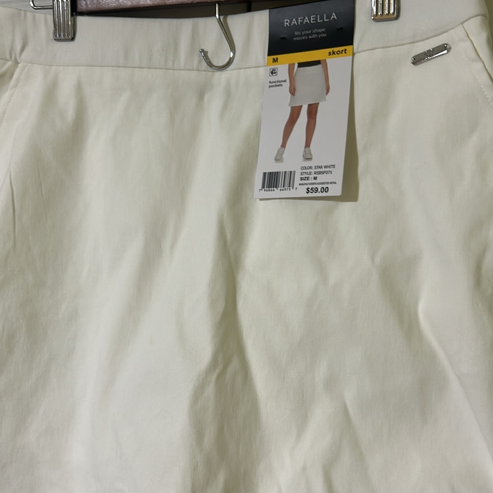 Rafaella White Skort - Picture 2 of 6
